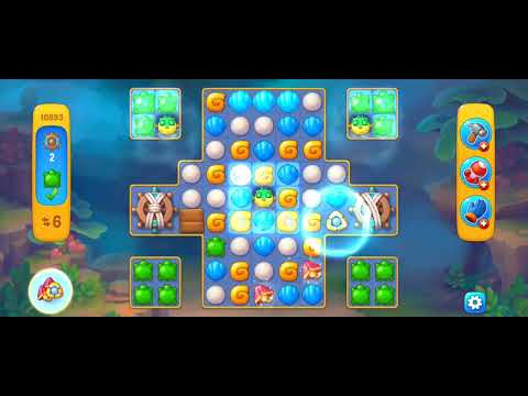 Fishdom Easy Level 10893 (with ingame lightning booster) @choraelmin