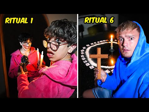 24 HORAS HACIENDO RITUALES DE TERROR!