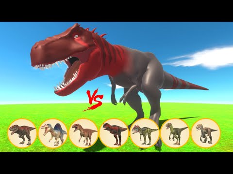 RED FANG Primal vs ALL UNIT Dinosaurs