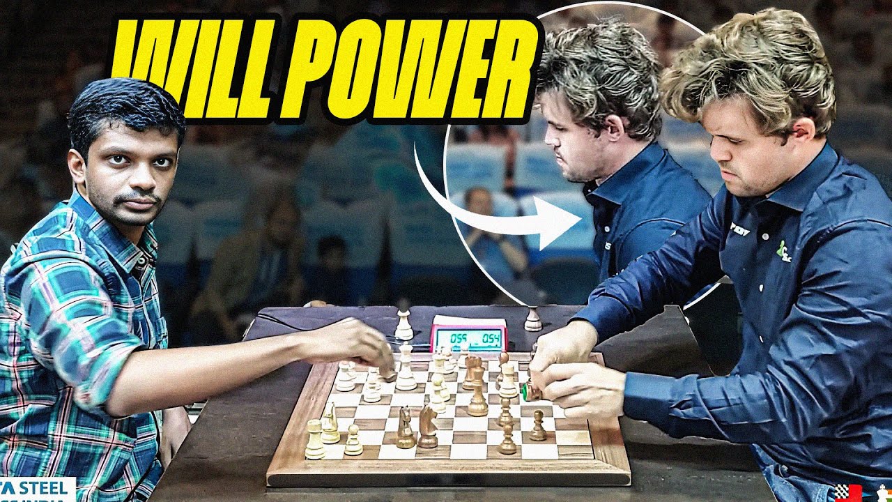 When Magnus Carlsen wants to win at all costs | S.L. Narayanan vs Carlsen | TSCI Blitz 2024