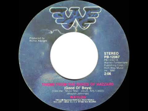 1980 HITS ARCHIVE: Theme From The Dukes Of Hazzard - Waylon Jennings (stereo 45--#1 C&W hit)