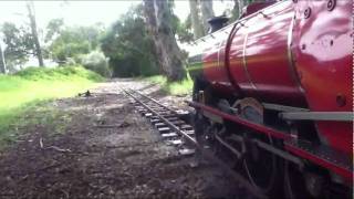 preview picture of video 'A trip around Castledare Miniature Railway Perth, Western Australia'