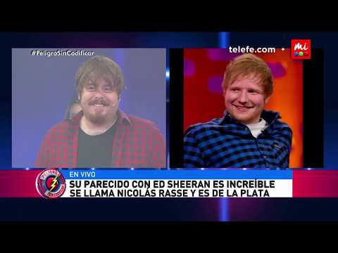 ¡El parecido de Ed Sheeran! - Peligro Sin Codificar 2017