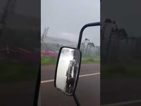 Furacão destrói cidade de Rio bonito Rio Grande do sul