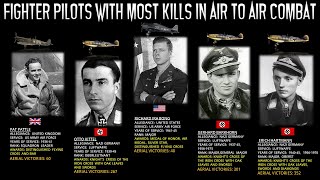 The 10 Fighter Pilots with most confirmed KILLS in