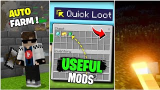 Installing Most Useful Mods/Addons In Minecraft That Are Awesome ||  Best mods