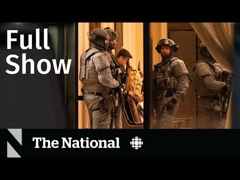 , title : 'CBC News: The National | Condo shooting, Donald Trump, Canadian killed in Ukraine'