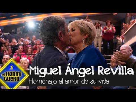 Miguel Ángel Revilla le hace un homenaje al amor de su vida, su mujer Aurora - El Hormiguero