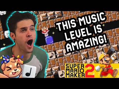 Jimzan brings out an AMAZING MUSIC LEVEL! | Super Mario Maker 2