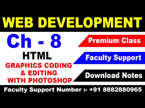 HTML graphics coding and editing with photoshop