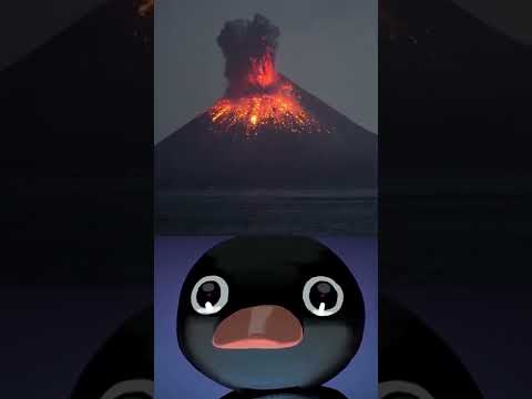 Incredible Krakatoa Eruption