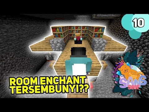 Ultimate Hidden Enchant Room in Minecraft Sans SMP