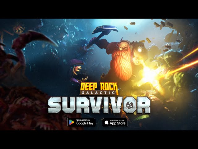 Titulný obrázok Youtube videa s názvom Deep Rock Galactic: Survivor - Mobile Announcement