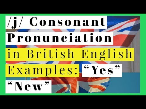 /j/ Consonant Pronunciation in British English with Examples | Yes | New
