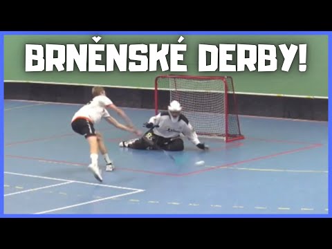BRNĚNSKÉ NÁJEZDOVÉ KLÁNÍ! Nájezdy - Sokol Brno I EMKOCase Gulivers vs. FBŠ Hummel Hattrick Brno