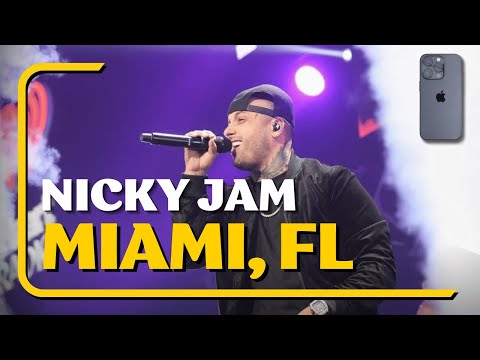 Nicky Jam - Hasta El Amanecer 2 @ American Airlines Arena, FL (2016)