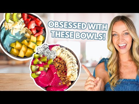 2 Smoothie Bowls I Make on Repeat (So Easy!) π