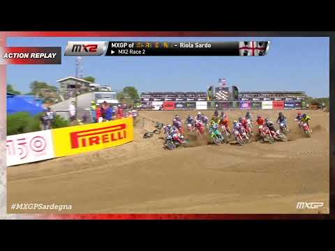 Start MX2 | MX2 Race 2 | MXGP of Sardegna 2022 #MXGP #Motocross