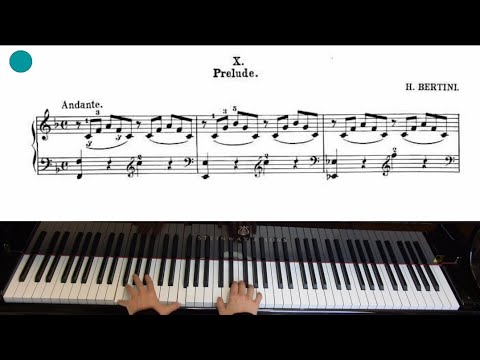Prelude No. 10 from 12 Little Pieces and Preludes (H. Bertini)