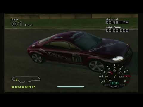 R: Racing Evolution (GameCube) | Event Challenge - Time Trial 07 (All Medals) | Wii Recording (2023)