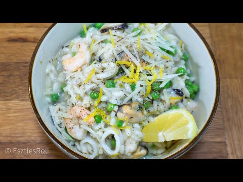 TENGER GYÜMÖLCSEI RIZOTTÓ, ahogy Eszti szereti