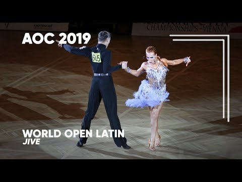 Marius-Andrei Balan - Khrystyna Moshenska, GER | 2019 AOC | Vienna | WO LAT - solo Jive
