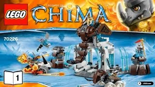 LEGO Chima Ледяная база Мамонтов (70226) - відео 3