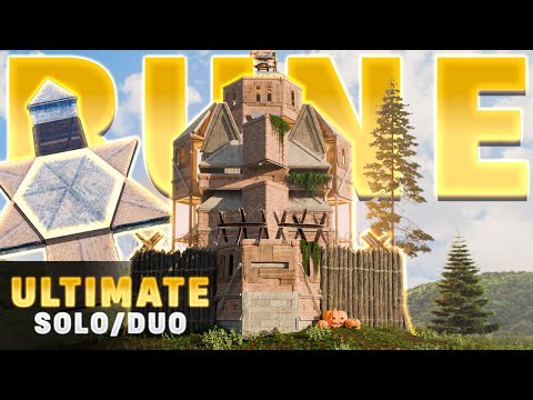 My NEW BEST SOLO/DUO Rust base design *4 BUNKERS* 2025
