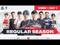 MPL SG Season 7 Regular Season Week 1 Day 1