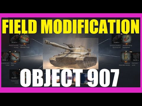 Object 907 ~ WoT ~ 🏞️ Field Modification ~ 6000 Damage Blocked Game ~ World of Tanks