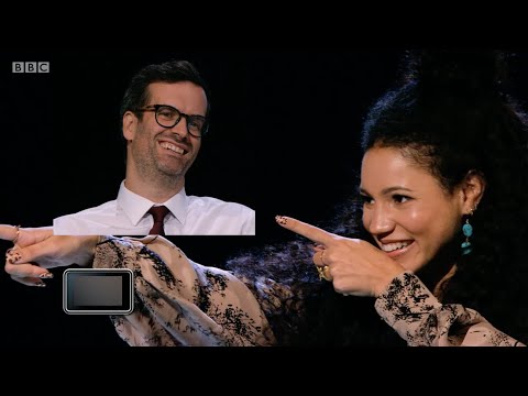 Celebrity Mastermind 2020/21 E10 (27 Mar 21). Marcus Brigstocke, Vick Hope, Briony May Williams