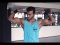 Arms workout video | BICEP & TRICEP | Workout motivation by Vamsi Abishek