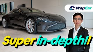 2020 Aston Martin Vantage V8 Closer Look, Check Out All The Hidden Features! | WapCar
