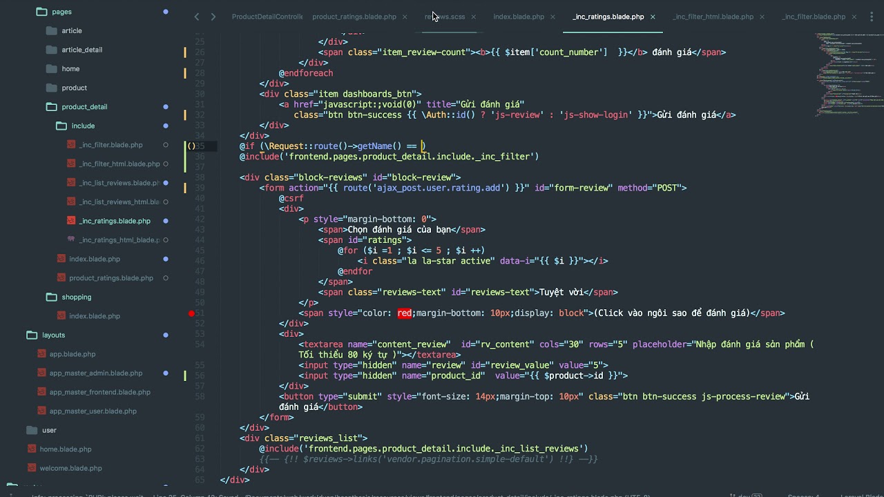 [Seri] - Website đồng hồ - Tạo bộ lọc filter lọc số đánh giá của sản phẩm - Phần 13