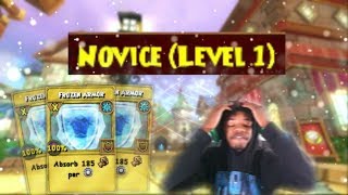 Wizard101: ICE ARMOR IS BROKEN! (Level 1 PvP)