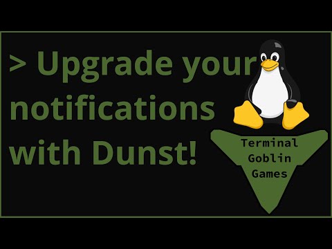 Upgrade your Linux notifications with Dunst!