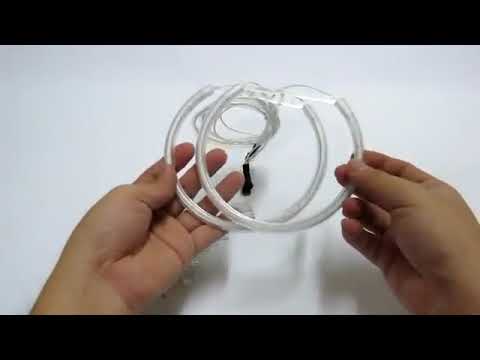 CCFL Ангельські очі на БМВ E53 (до Рестайл) ЖОВТІ. Angel eyes BMW yellow. - фото 1 - id-p1641897468