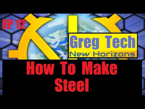 How to Make Steel in a Bricked Blast Furnace - Ep 12 Minecraft GregTech New Horizons GTNH 2023