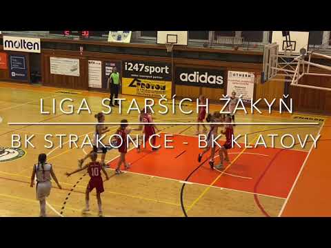 Basket, liga starších žákyň: BK Strakonice - BK Klatovy