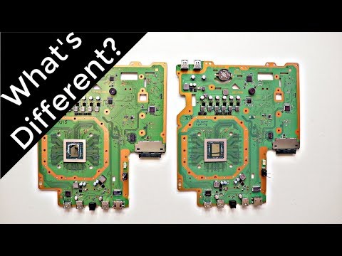 The New 2018 PS4 Pro is so Quiet - But Why? Disassembly and Comparison - 7215 Model