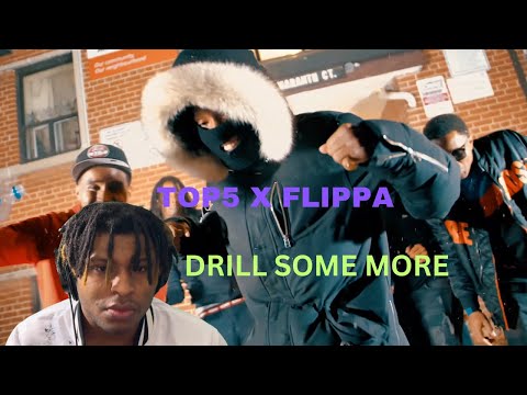 Top5 X Flippa | Drill Some More (Official Video) Reaction