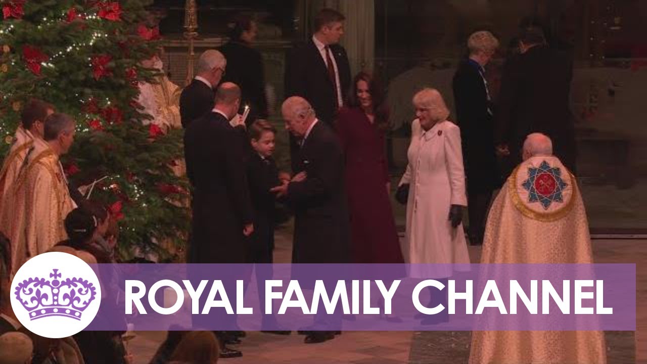 Royal Family Unite at Kate’s Christmas Carol Service thumnail