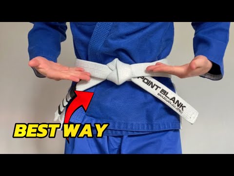 How to Tie a Jiu Jitsu Belt