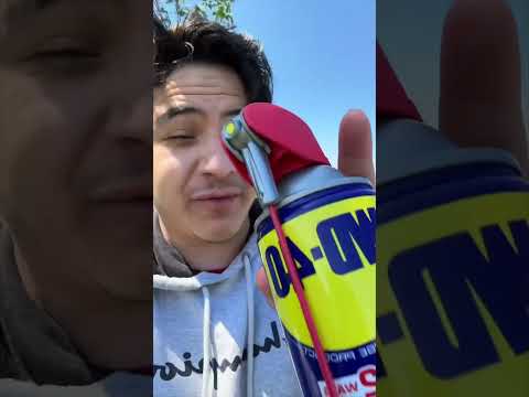 Removing Spray Paint From A Car!! #shorts