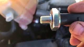 Replacing oil pressure sensor 2001-2005 VW Passat 1.8t