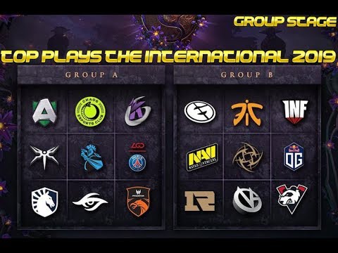 TOP-10 BEST PLAYS of Group Stage The International 2019 Part 1