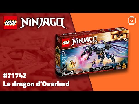 Vidéo LEGO Ninjago 71742 : Le dragon d'Overlord