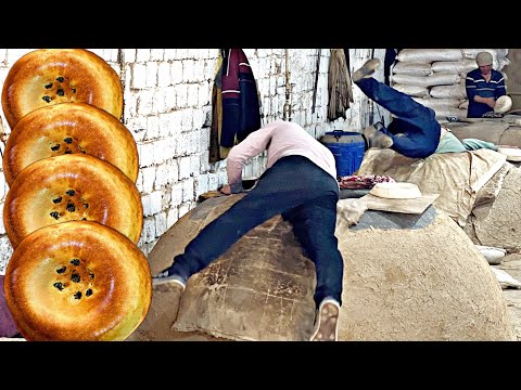 Legendary SAMARKAND bread (how to bake) 12.000 per day200 Summer Recipes