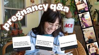 VLOG | starting seeds and a pregnancy Q & A!! 🌱💬