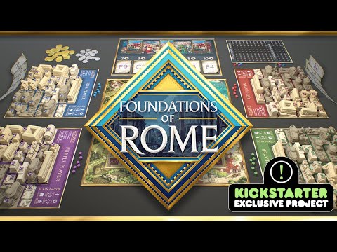 Now On Kickstarter: Foundations of Rome | The Newest Dice Tower Essentials Game